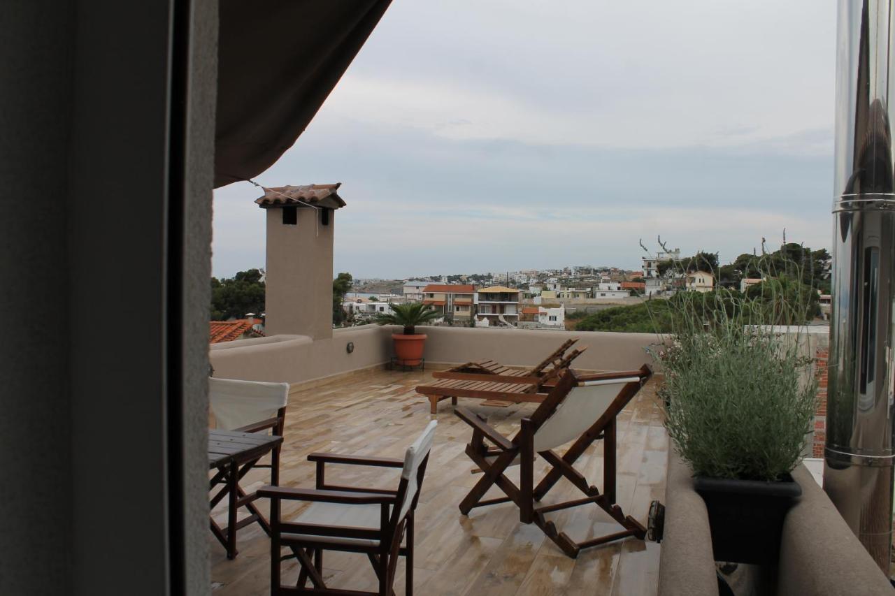 Néa Mákri Sea View Apartment 15 Min From Athens Airport מראה חיצוני תמונה