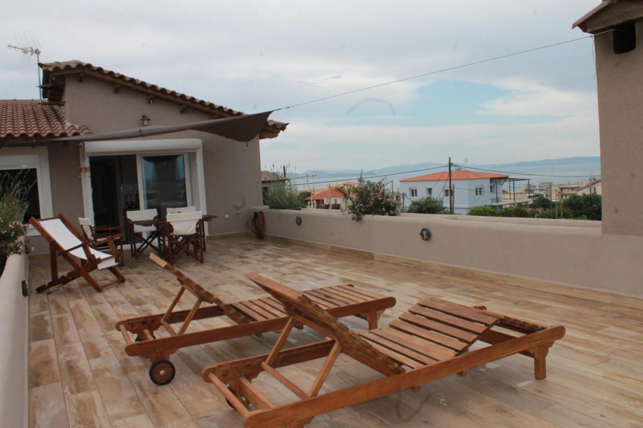Néa Mákri Sea View Apartment 15 Min From Athens Airport מראה חיצוני תמונה