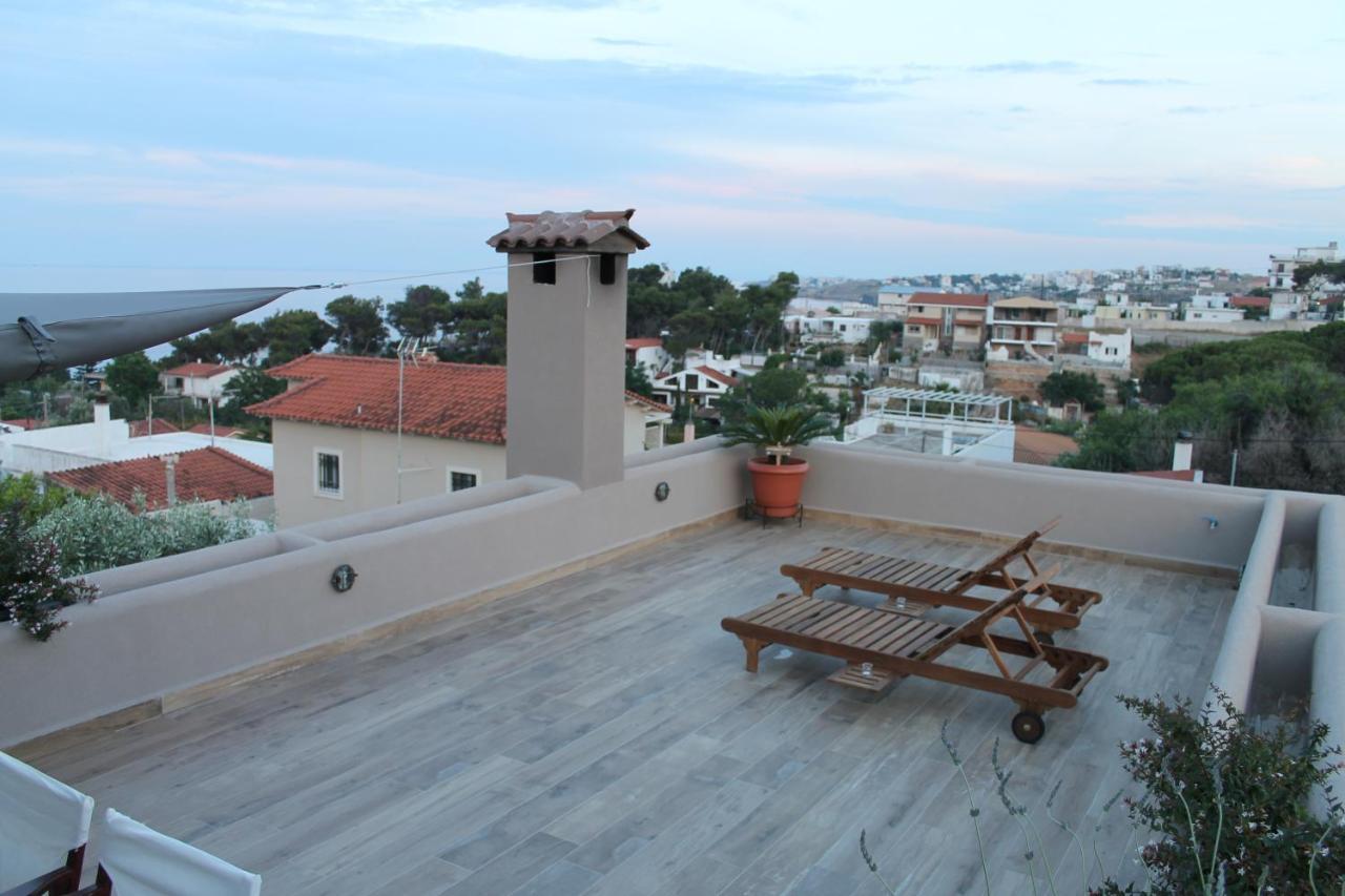 Néa Mákri Sea View Apartment 15 Min From Athens Airport מראה חיצוני תמונה