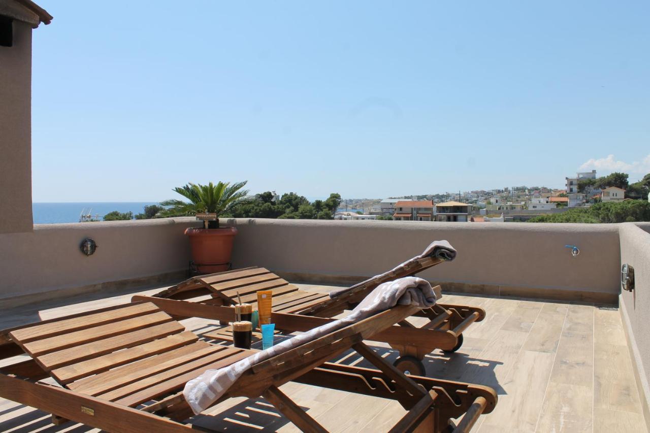 Néa Mákri Sea View Apartment 15 Min From Athens Airport מראה חיצוני תמונה