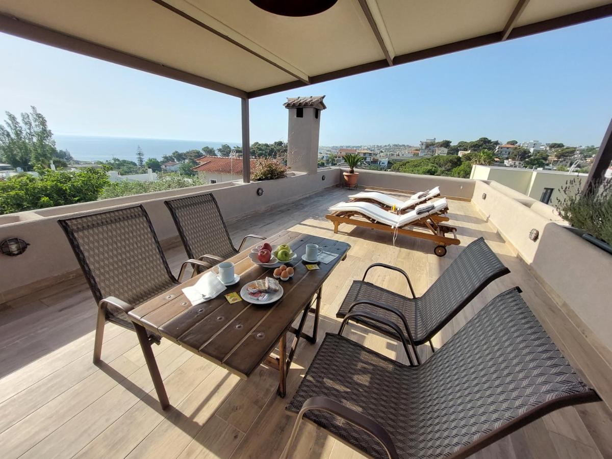 Néa Mákri Sea View Apartment 15 Min From Athens Airport מראה חיצוני תמונה