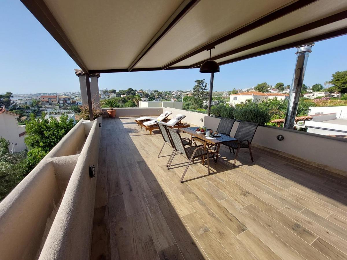 Néa Mákri Sea View Apartment 15 Min From Athens Airport מראה חיצוני תמונה